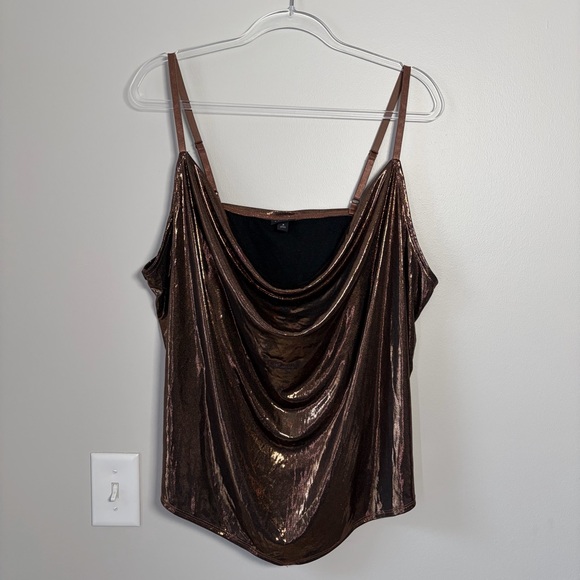 Torrid Liquid Shine Cowl Cami - Picture 2 of 8